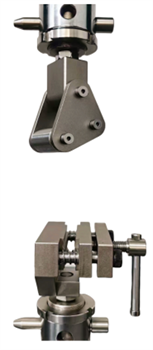 Приспособление для определения сопротивления отслаиванию высокопрочных клеевых соединений методом плавающего ролика MT-Z84