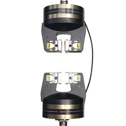 Пневматические тисочные захваты для испытания на разрыв металлических и пластиковых пластинчатых материалов до 5кН, 10 кН - фото 10535