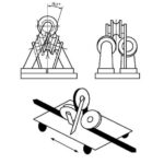 Устройство для испытания кабелей на гибкость кареткой с тремя роликами МТ 438