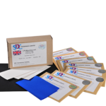 Синие шерстяные шкалы для оценки светостойкости ИСО 105 B / SDCE Blue Wools Humidity Test Materials ISO 105B