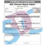 Вискозная смежная ткань SDC