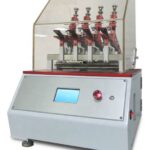 Устройство (WYZENBEEK ABRASION TESTER) для испытания на стойкость к истиранию текстильных тканей (метод Колебательного цилиндра) МТ 004
